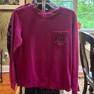 Pink sweatshirt